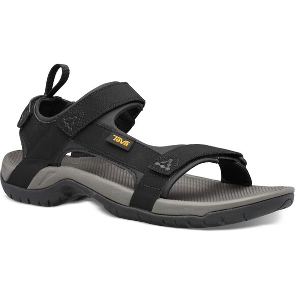 NIB Teva Meacham Black Sandals size 8 NEW IN BOX - Picture 1 of 6